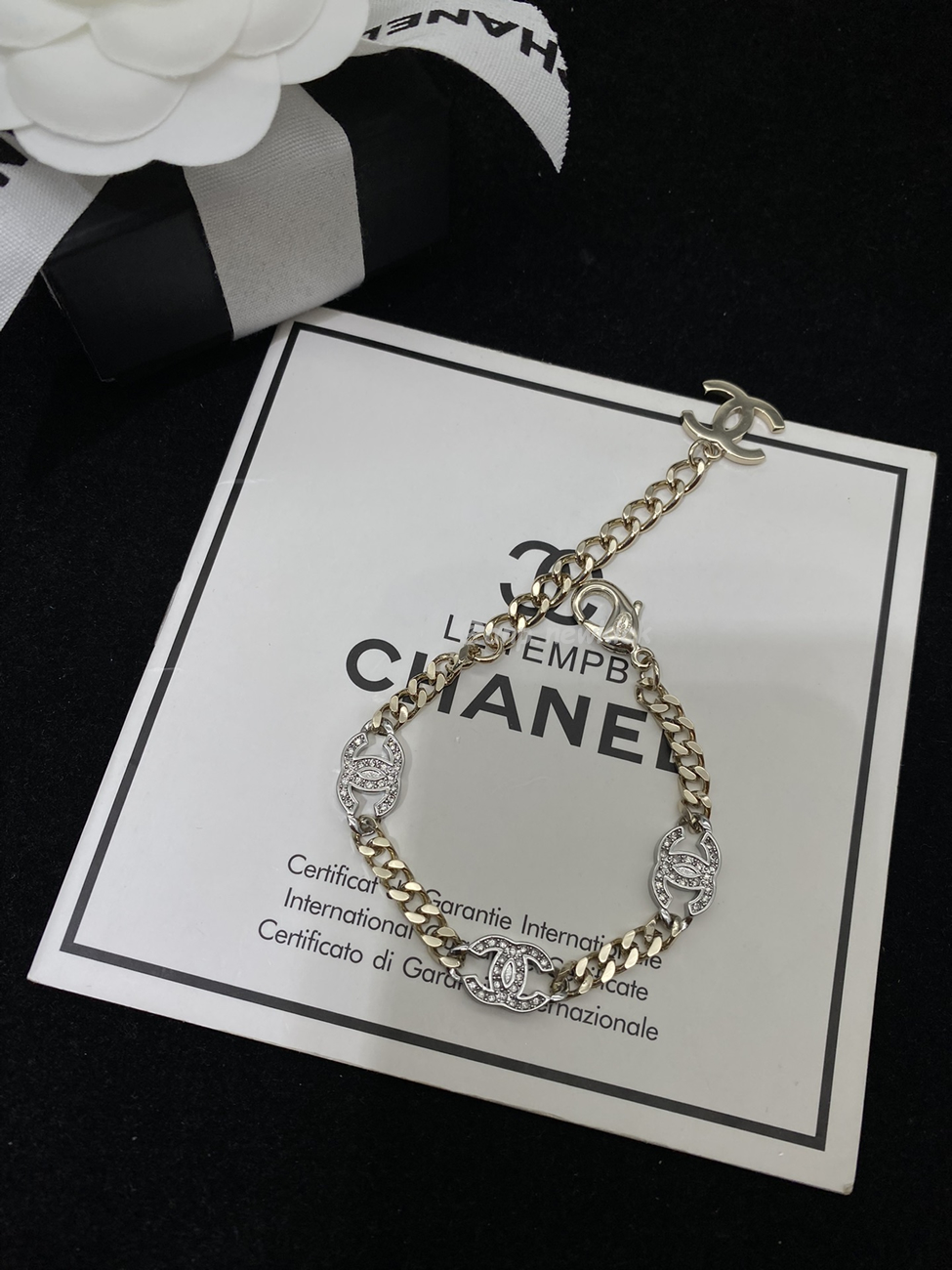 Chanel Pre Owned Cc Diamond Pendant Necklace (4) - www.newkick.org